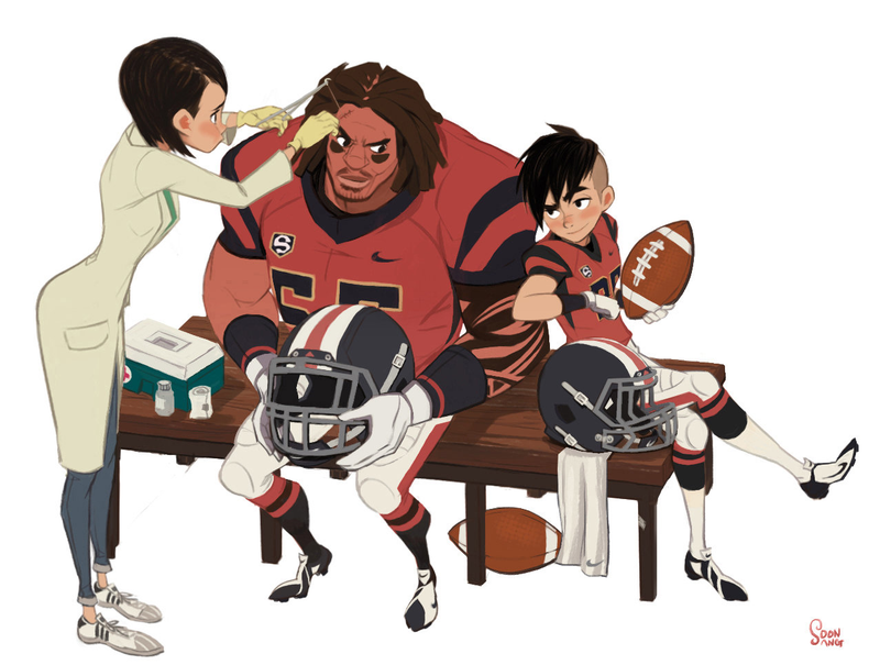 Illustration for article titled Please, Make A Cartoon About This Football Team